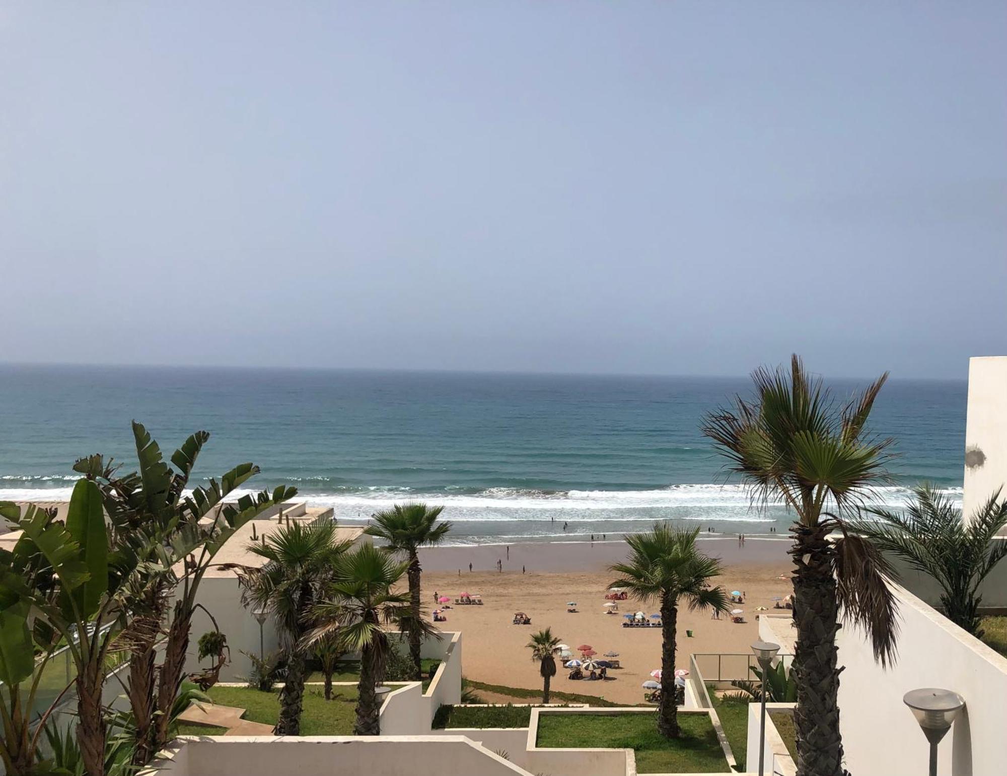 2 Bedroom Apartment With Sea View And Private Pool Sidi Bouqnadel Extérieur photo
