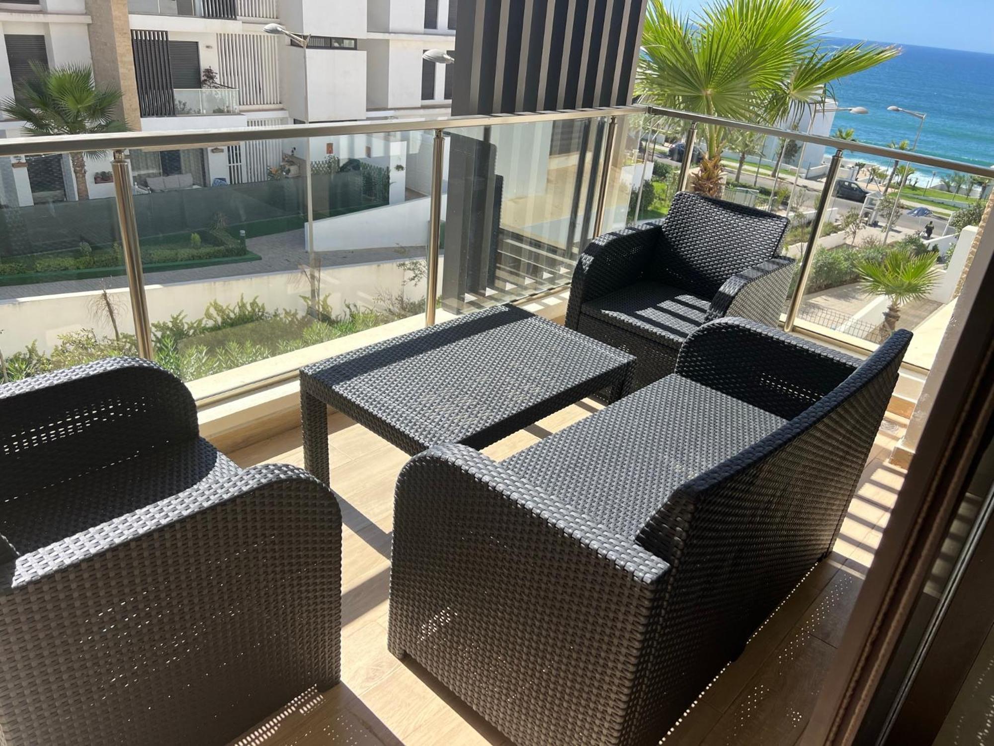 2 Bedroom Apartment With Sea View And Private Pool Sidi Bouqnadel Extérieur photo