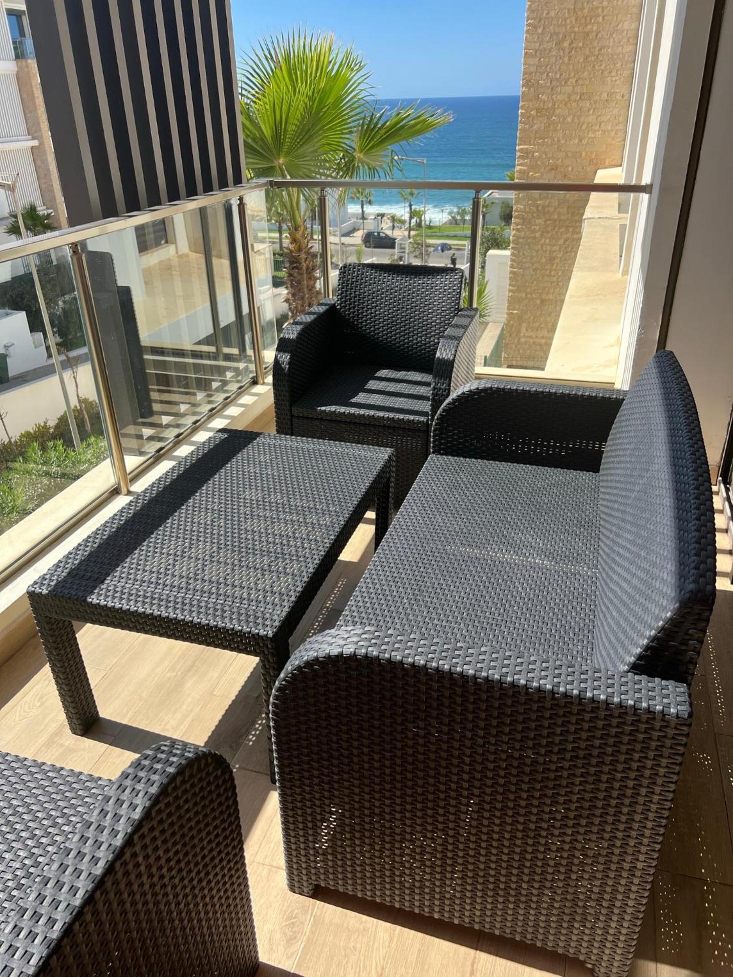 2 Bedroom Apartment With Sea View And Private Pool Sidi Bouqnadel Extérieur photo